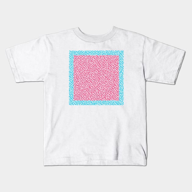 Pattern labyrinth Kids T-Shirt by WERFL